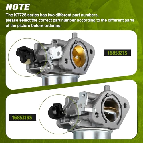Image of 1685321-S Carburetor for Kohler 7000 Series Engines 24HP 22HP 26HP 23HP 25HP KT725 KT730 KT735 KT740 KT745 3285361S 3285347S with Air filter&Fuel pump