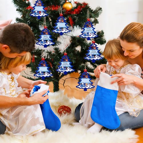 Etiquetas de madera para calcetines de Navidad que decoran tu hogar en fiestas 6