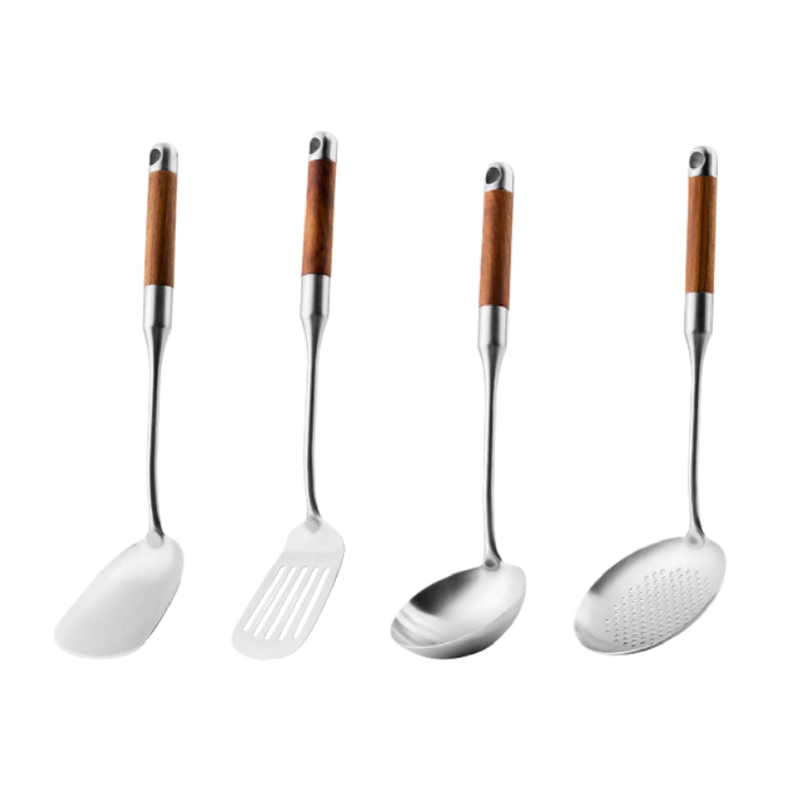Ustensiles de cuisine inox 316 pour poêles antiadhésives lors de vos repas de famille