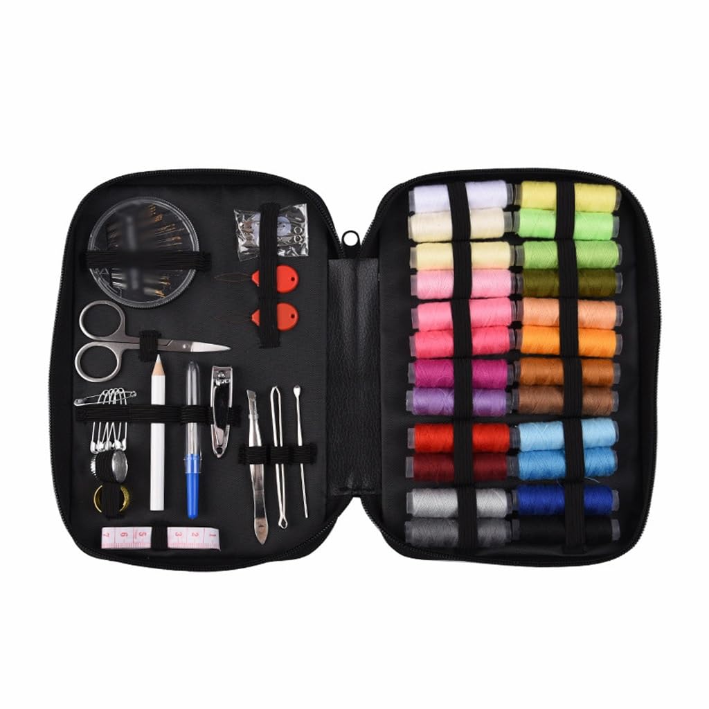 Kit de Costura portátil de Mano Kit de Costura para el hogar con Herramientas de Costura Manual Kit de Costura
