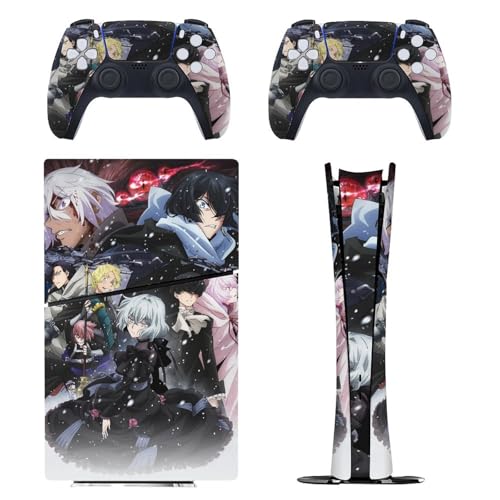 PS5 Slim �f�W�^���� �X�L���V�[�� ���@�j�^�X�̎�L PlayStation 5 �ی�X�e�b�J�[ ���^�X�L�� �ی�V�[�� �S�ʕی� ���ʑΉ������ʑΉ� �ϋv�� �w��/��/����/�ق���h�~ ���B�� �C�A�[�� �U�M�ǂ� ��G��ǂ� �{�̂ƃQ�[���R���g��