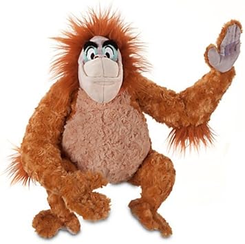 Amazon Disney ディズニー The Jungle Book King Louie Plush キッズ 子供 ぬいぐるみ オランウータン ジャングル ブック キング ルーイ 12インチ 30 5cm ぬいぐるみ おもちゃ