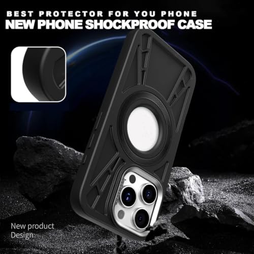 Coque antichoc iPhone 12 Pro Max silicone noir housse magnétique - 5