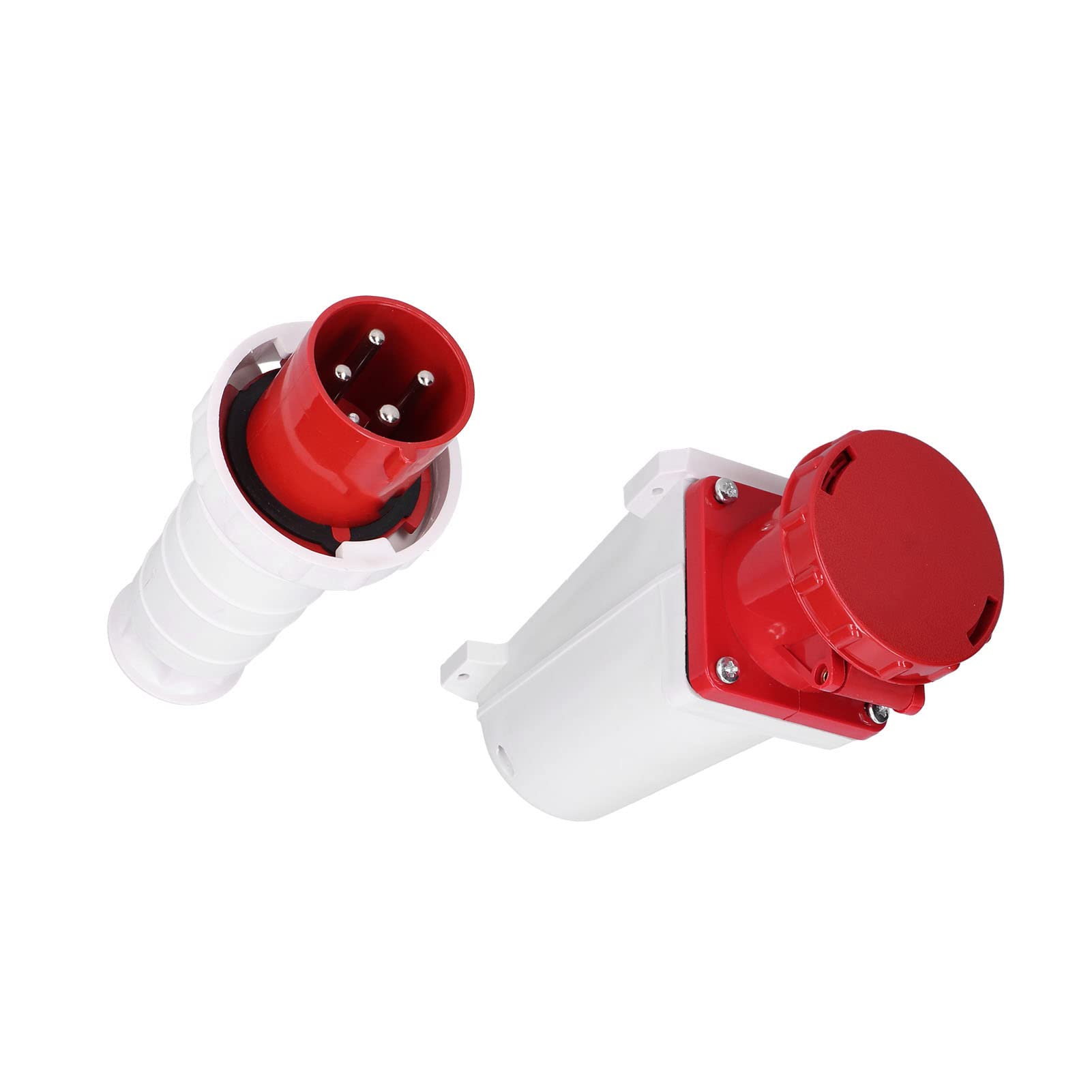 Connettore industriale NDNCZDHC 3P E 63A, connettore stagno industriale IP67 trifase 4 pin 380-415V per l'industria