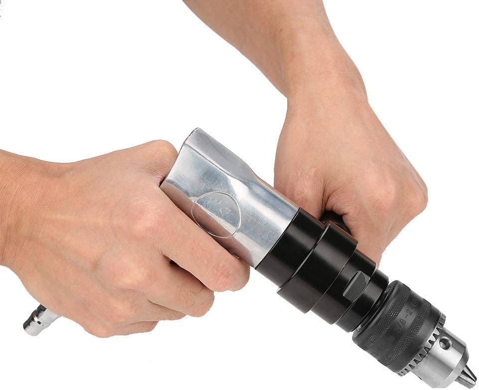 Pneumatic Screwdriver Reversible Grip 1/2 Inch Chuck 900 RPM 0.62 MPa for Industrial Machinery