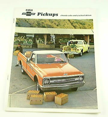 1969 69 Chevrolet CHEVY PICKUP TRUCK BROCHURE C-10 C10