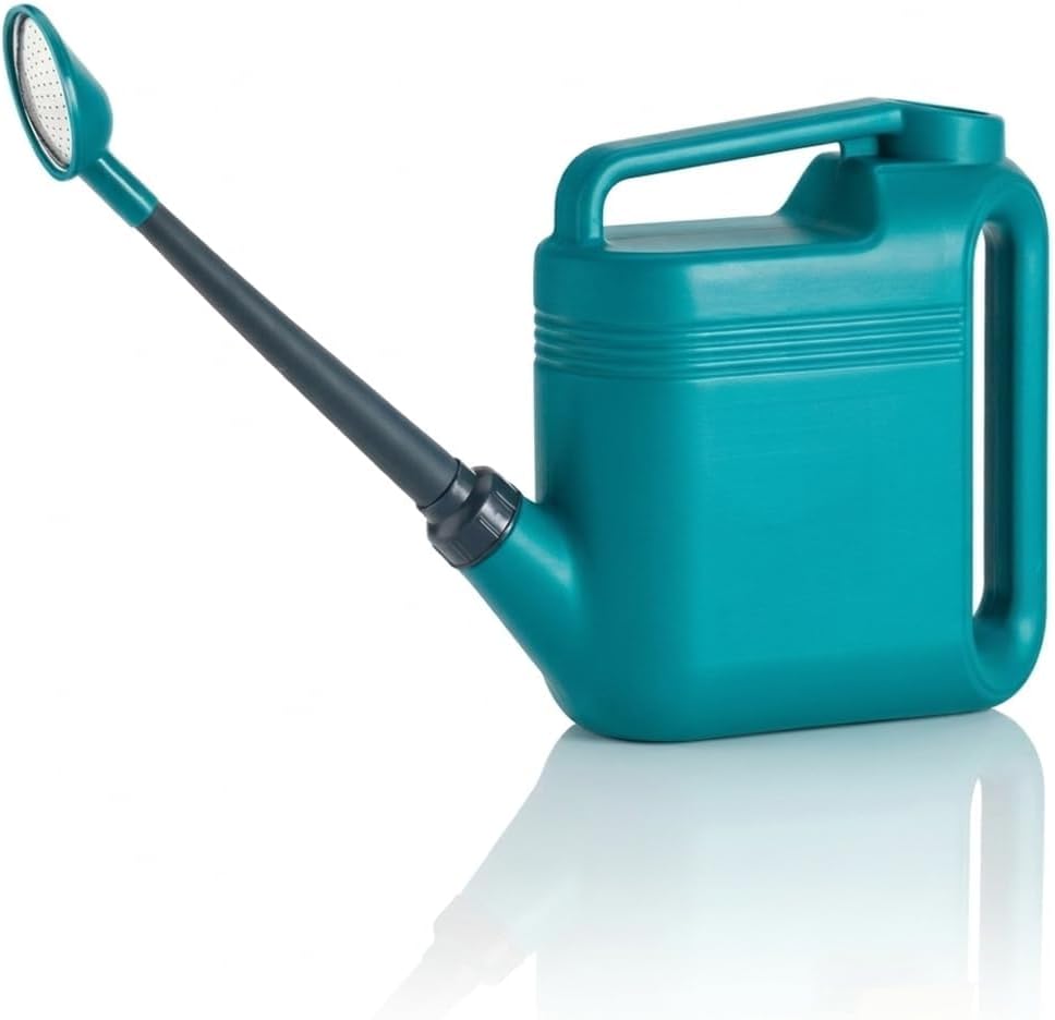 2 Gallon Watering Can for Indoor & Outdoor Plants, Large Capacity Long Spout with Ergonomic Non-Slip Handle, Durable Leak-Proof Plastic, Comfortable Grip, Ideal for Flowers, Vegetables