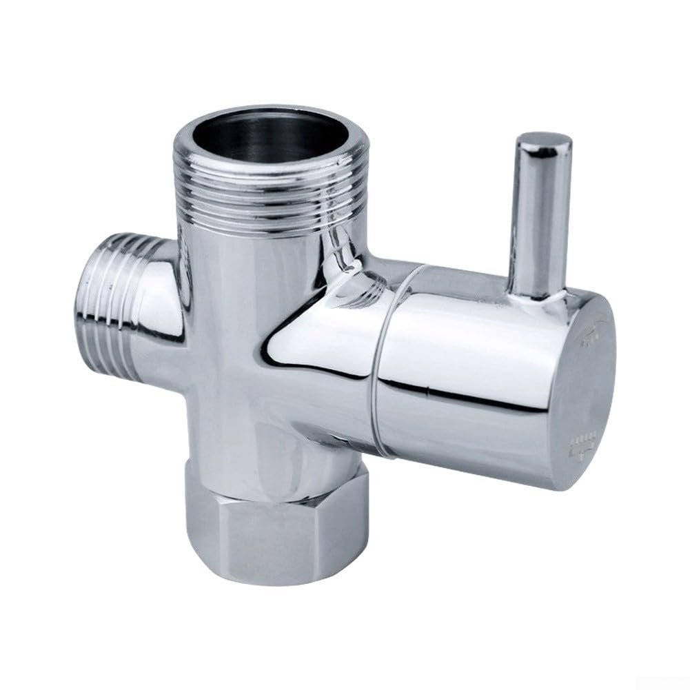 Válvula Desviadora 3 Vías para latón Macizo para Baño Válvula