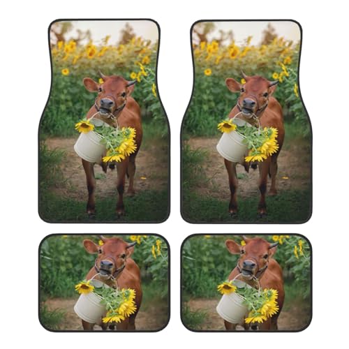 Tapis de voiture anti-saleté universels à motif original pour SUV