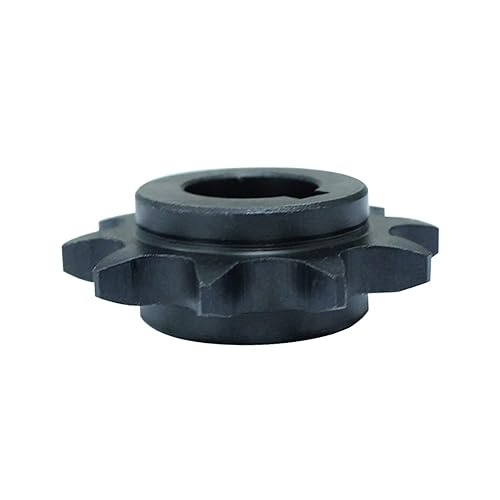 Miniatura 5 de El piñón de 10 dientes tipo C se utiliza con el tamaño #40, #41 y 420 cadena que se encuentra en muchas bicicletas go-kart y mini-bicicletas, 5/8