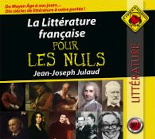 Amazon.com: La Litterature francaise pour les nuls - 4 CD MP3 (French ...