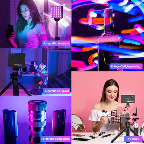 Image of Ulanzi VL120 RGB Video Light On-Camera, 3100mAh, 2500-9000K Pocket Lights