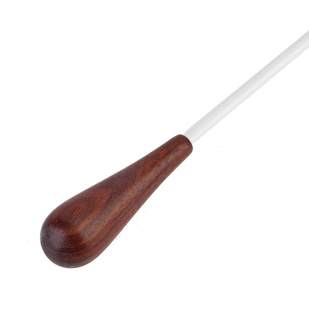 Alomejor Bâton de Direction en Bois Naturel pour Chef d’Orchestre – Conducteur Légère, Équilibrée et Ergonomique, Idéale pour Concerts, Répétitions et Cours de Direction M