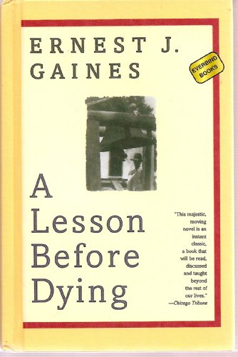 A Lesson Before Dying B002BXJNM0 Book Cover