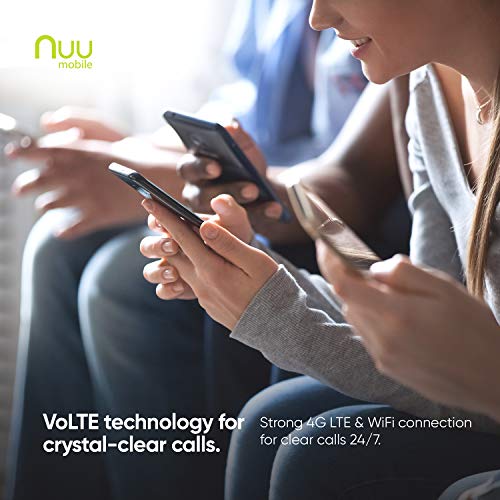NUU Mobile G3 Plus Unlocked Cell Phone 64GB + 4GB RAM 4000 mAh Battery - 5.7" Android 8.1 Oreo Smartphone - Onyx Black