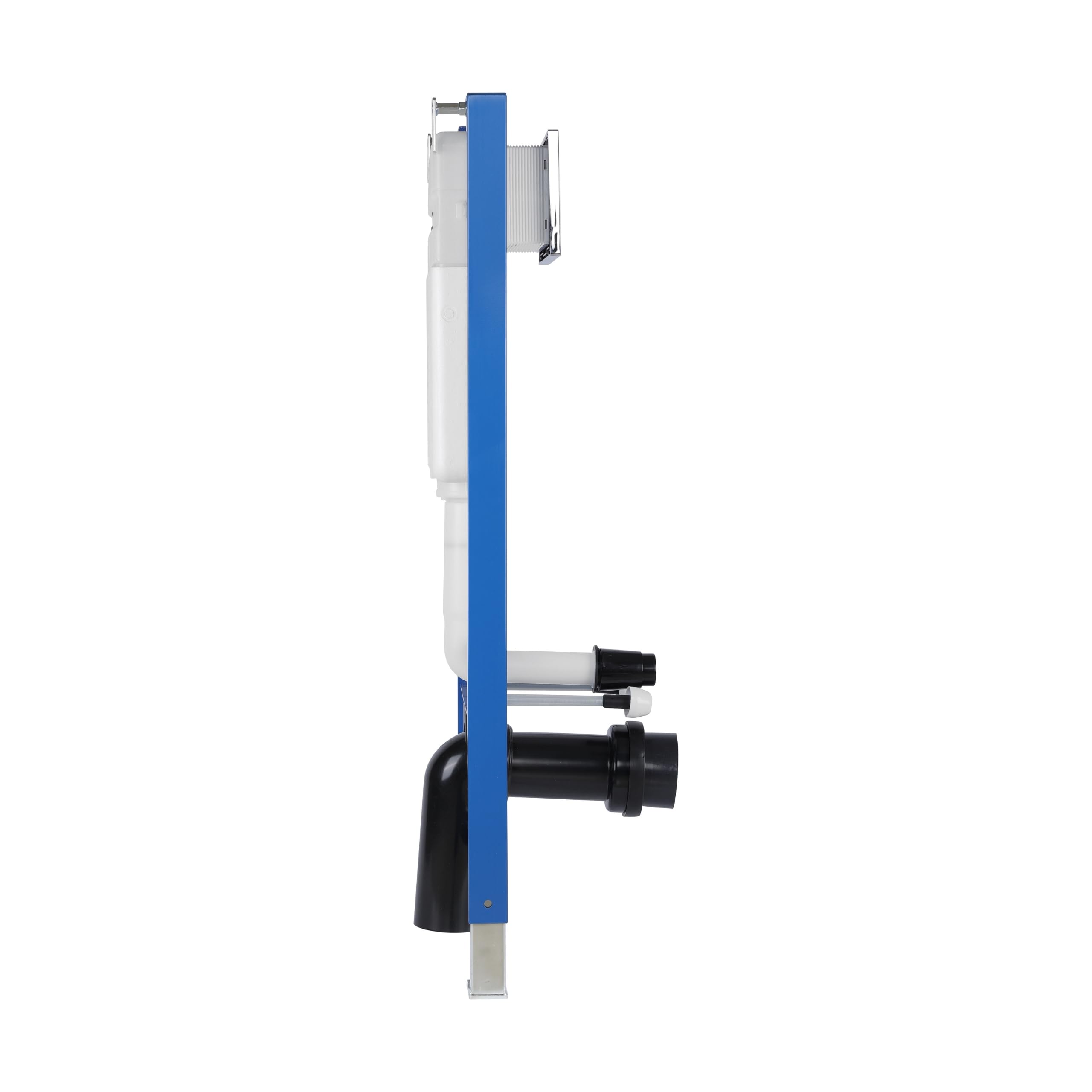 Módulo de Pared para WC Suspendido, Cisterna Empotrada, Kit Completo de Montaje, Soporta 400kg, Marco de Acero Resistente, Doble Descarga, Aislamiento Antivibración, Fix-Frame Slim Next