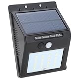 16LED Super Bright Sogrand Solar Motion Sensor Light Solar Lights Outdoor Solar Motion Security Light Metal Detector