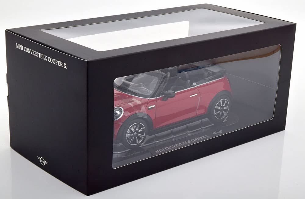 Amazon | norev 1/18 Mini Cooper S Convertible 2020 レッド ミニ