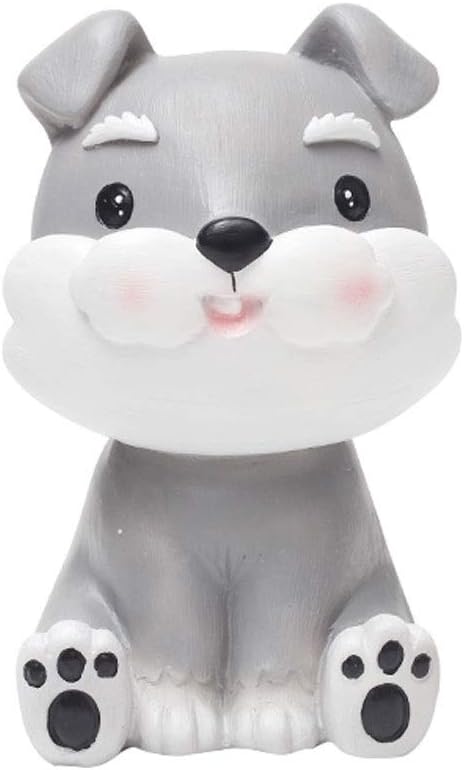 Glasses Frame Resin Animal Glasses Display Stand Multi-Function Small Decoration Display Stand Creative Sunglasses Stand Home Accessories Small Decoration Display Stand (Color : Corgi) (Schnauzer)