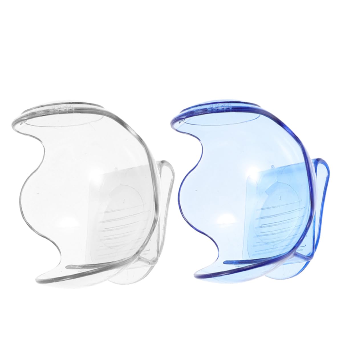 INOOMP 10 Pezzi Clip da Tennis Trasparente Clip in Vita da Tennis con Clip Porta Palline da Tennis Porta Tennis in Plastica Porta Tennis con Clip in Vita Forniture Portatile ABS