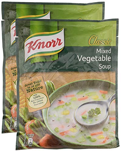 Image of Knorr Soup - Mixed Vegetable, 45g (Pack of 2) Promo Pack