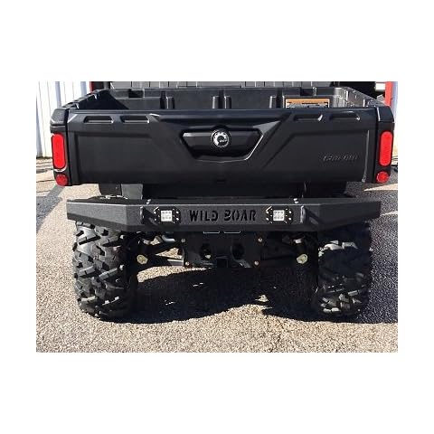 Can-am Defender HD8/HD10 Rear Bumper With L.E.D Lights Cover