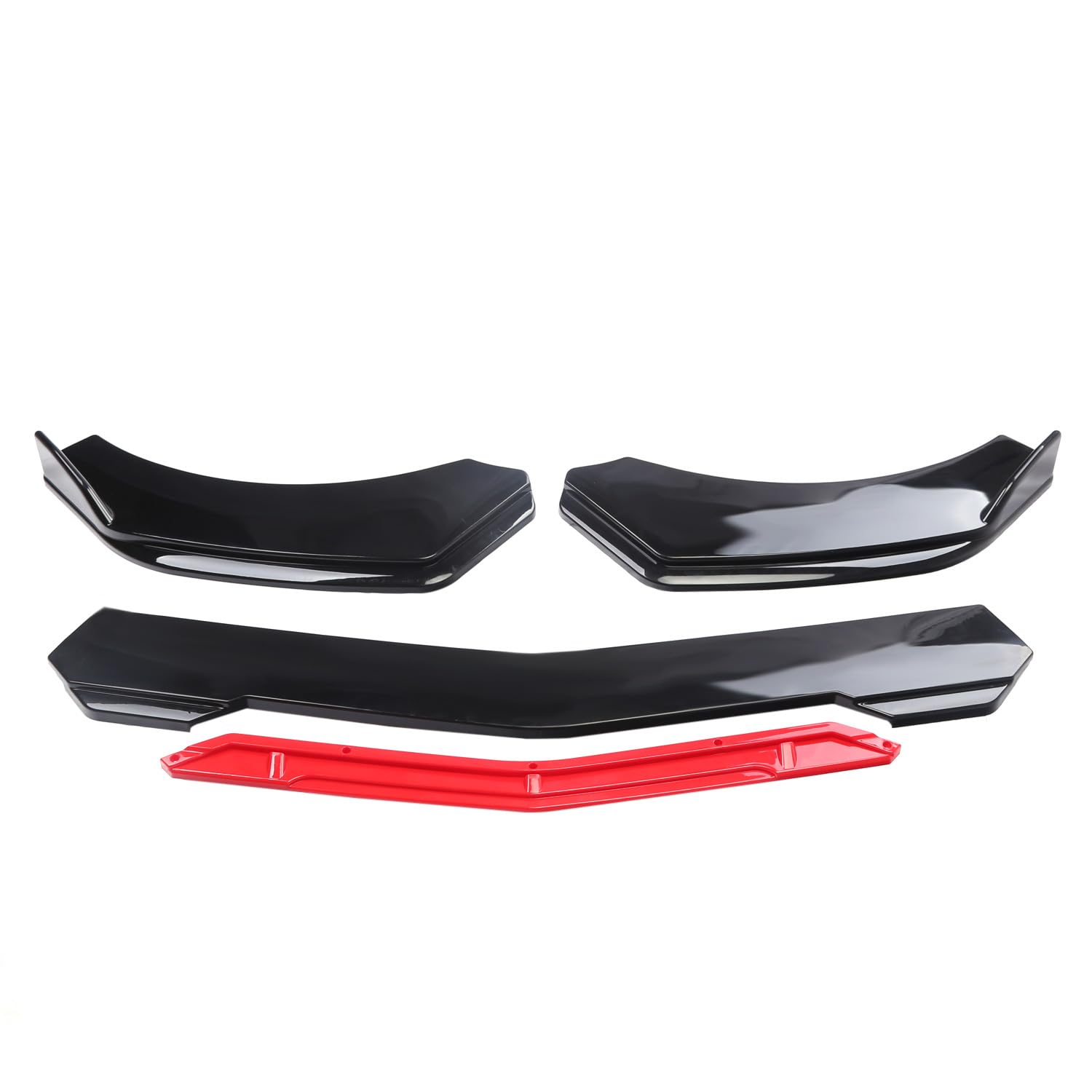 JXZHENG Car Front Lip For Jaguar XK/XKR Coupé/Convertibile X150 X100 XK/XK8/XKR 1996-2015, Performance Front Bumper Splitter Lip Car Diffuser Body Kit Spoiler Car Front Spoilers,G