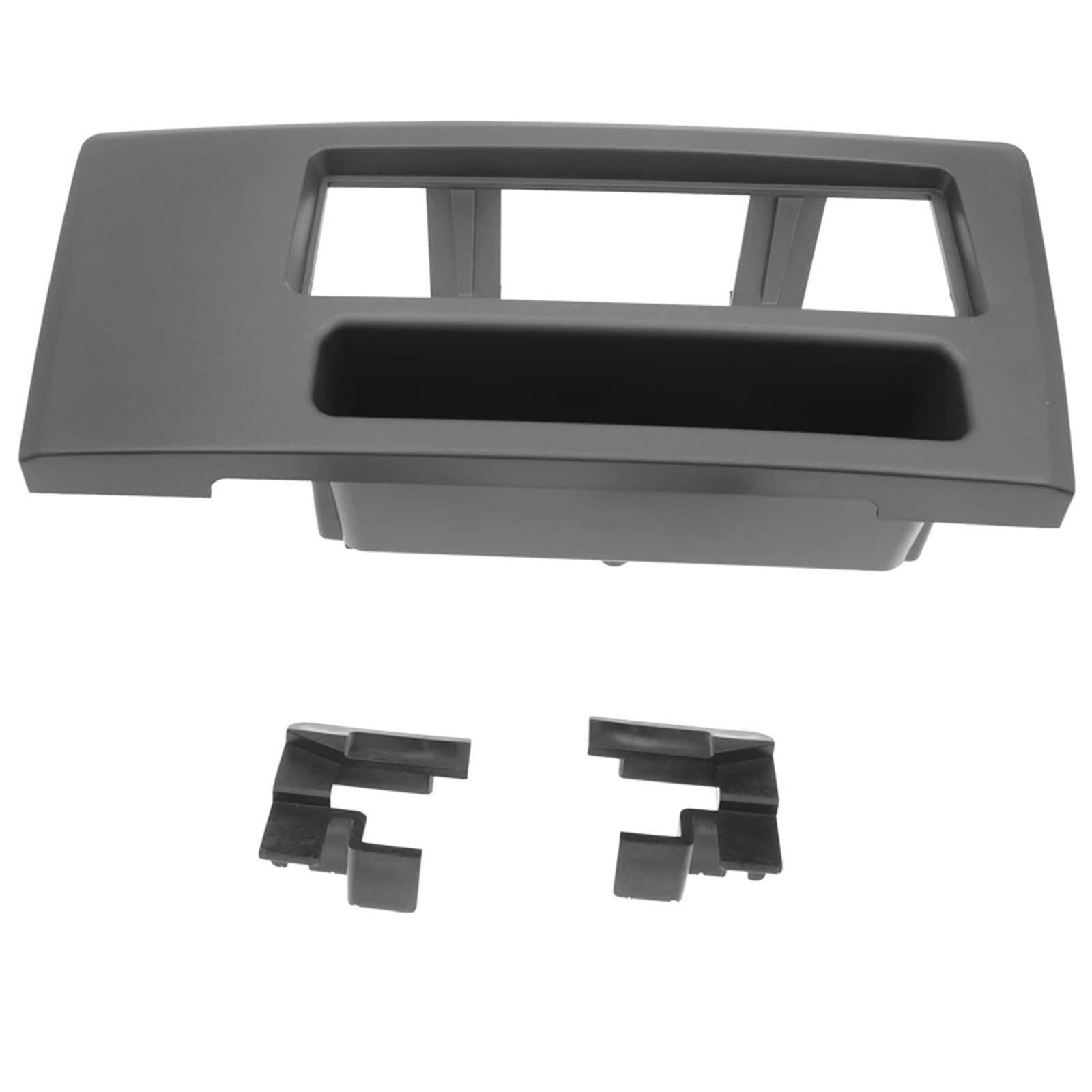 Cadre Panneau D'autoradio Adaptateur Cadre D'autoradio 1Din, Panneau Facial Stéréo, Lunette Audio, Montage sur Tableau Kit Plaque Lecteur DVD pour Volvo XC70 V70 pour S60