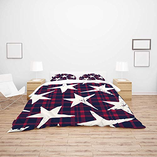 Housse de couette super king infroissable contre linge rèche - 4