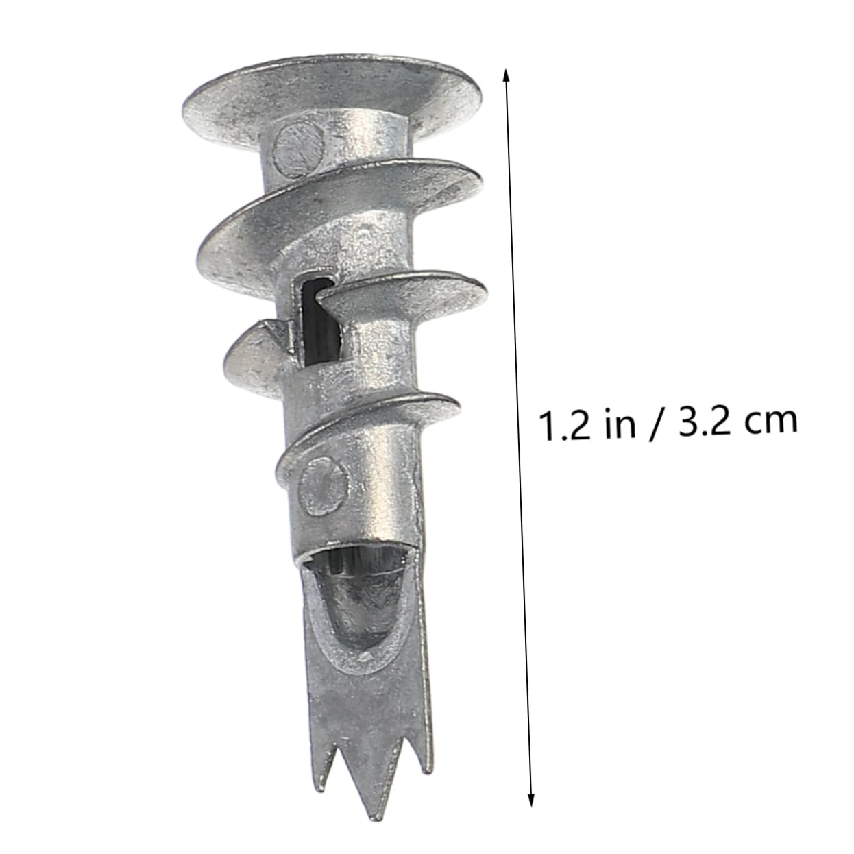 Zerodeko 200piezas Tacos Tornillos Autotaladrantes De Fijación Anclajes De Pared Para Placas De Yeso Resistentes y Fáciles De Instalar