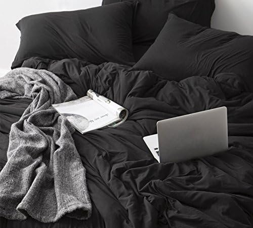 Byourbed BYB Bare Bottom Sheets - Full Bedding Set Black