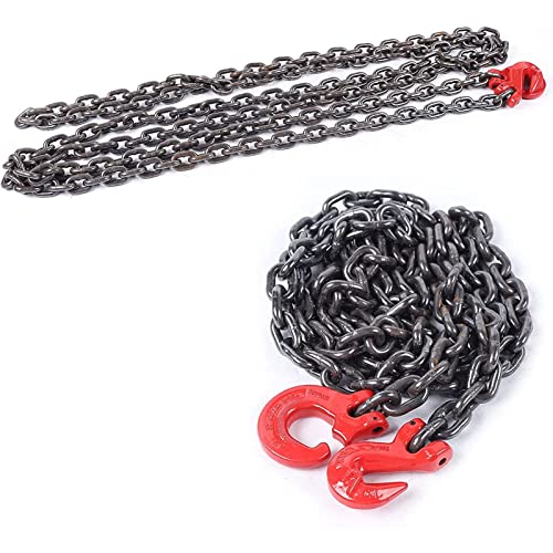 Élingue à chaîne 2 t avec crochet de levage robuste de 5 m - 2