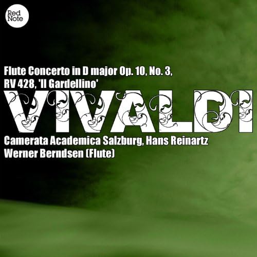 Vivaldi Flute Concerto in D major Op. 10, No. 3, RV 428