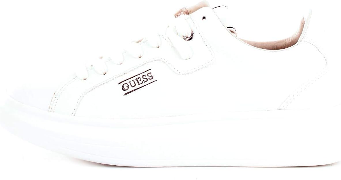 Guess Scarpe Uomo Sneakers Basse FM6SALLEA12 Bianco Taglia 41 Bianco :  Amazon.it: Scarpe e borse