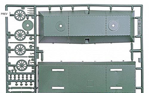 Plastic model OB-3 armored railway car with two T-26 turrets (1933) UMT612