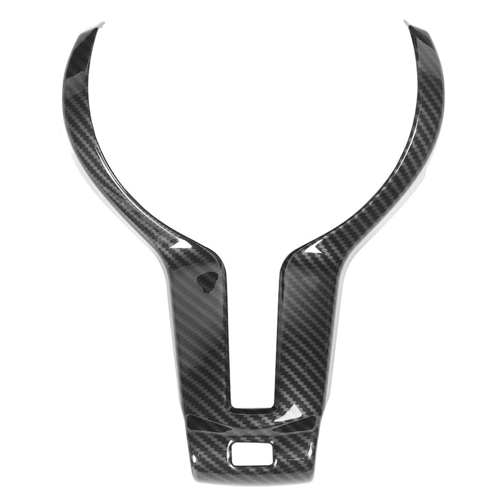 Cornice Decorativa per Volante, Decorazione del Volante in ABS Stile Fibra di Carbonio per F20 F21 F30 F32 X5 X6 M-Sport