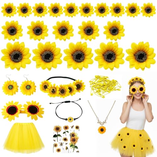 Sonnenblumen Kostüm Damen