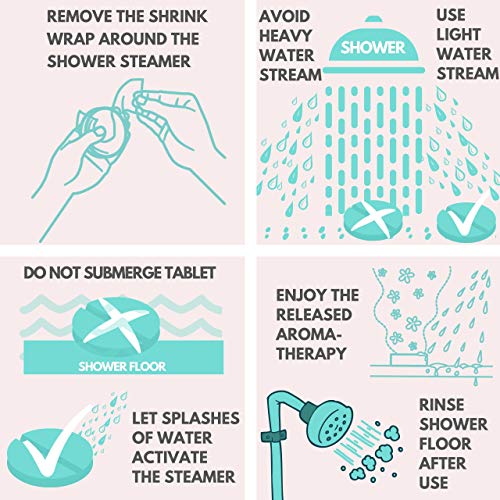 Zentyme Moments Shower Steamers Aromatherapy Gifts For Women Who Has Everything, Shower Bombs With Essential Oils For Stress Relief, Unique Relaxation Gifts For Moms Birthday, Great Spa Gift For Women #TOP4