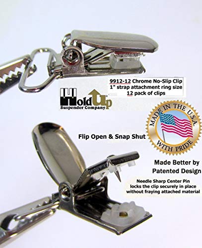 Image of Holdup Silver No-Slip replacement patented finger clips