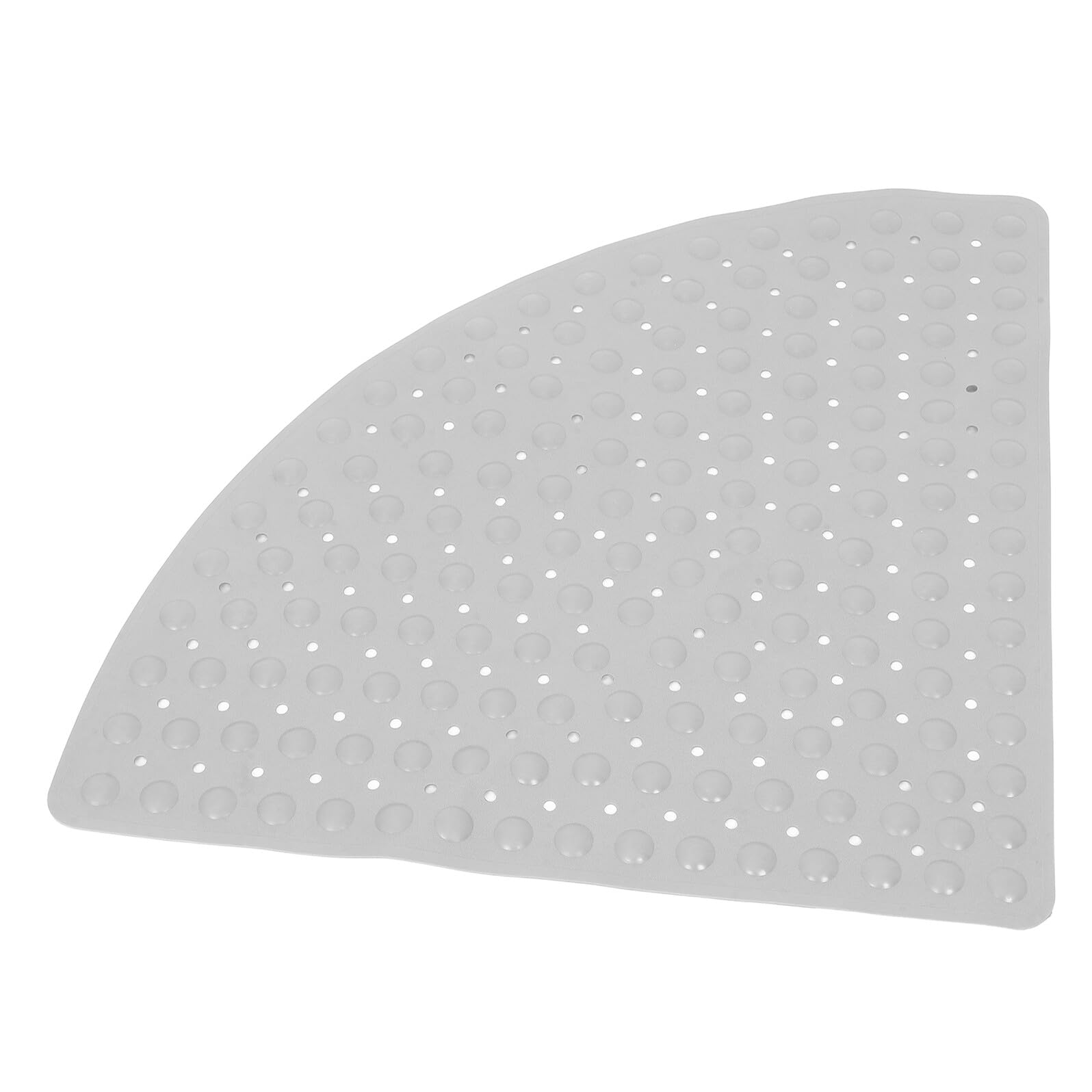 ARTIBETTER Silikon Badematte rutschfest Dreieckig 70X70cm Grau für Badewanne und Dusche rutschfeste Duschmatte Senioren Badvorleger Sicher und Komfortabel