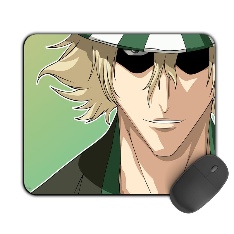 Image of Printed Designer Mouse Pad Kisuke (200MM X 240 X 3MM) Enhance Gaming and Work Performance Comfortable and Precise Non-Slip Water Proof Bleach Mouse Pad.