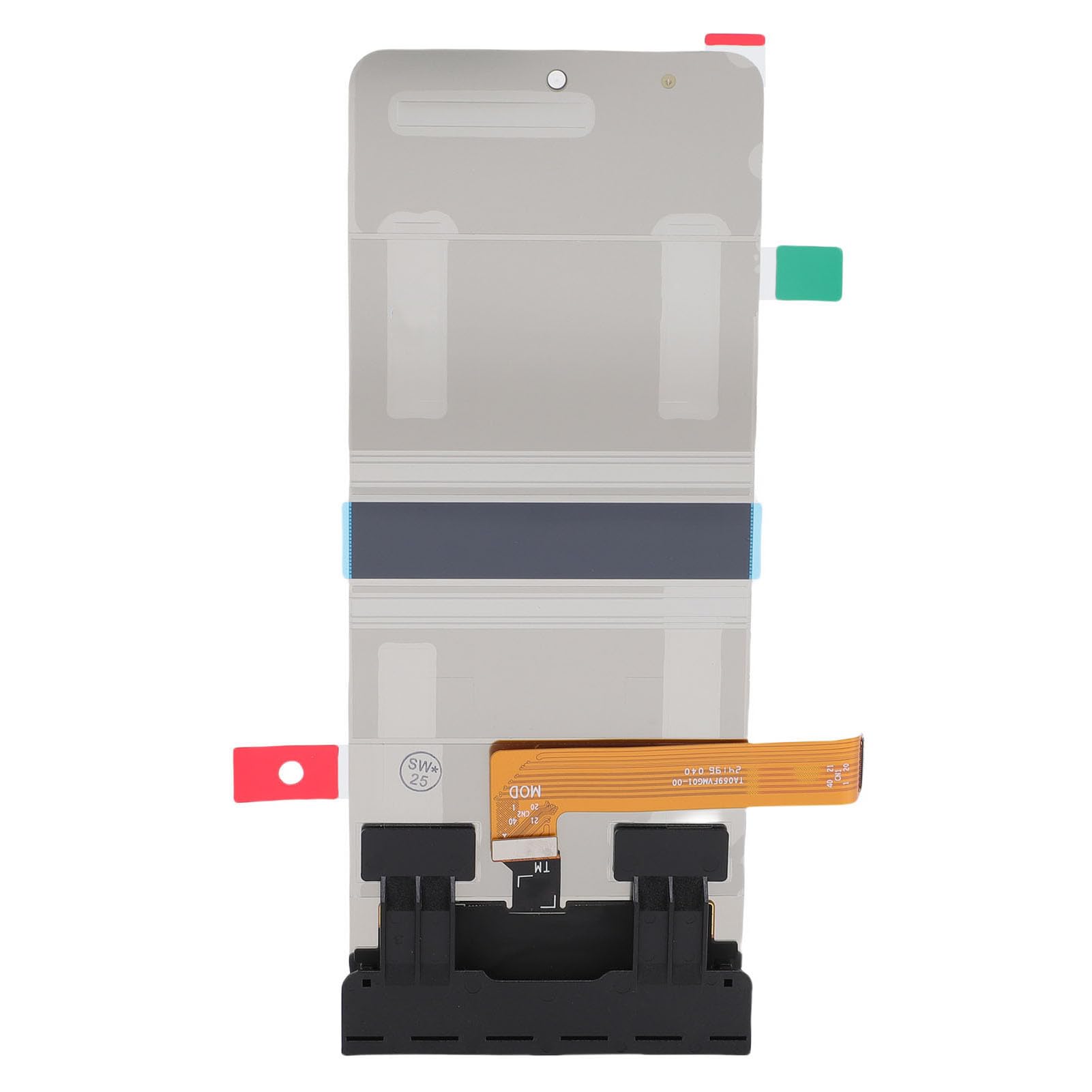 Fabater Sostituzione Schermo Telefono per Moto Razr 50 Ultra con Gruppo Digitalizzatore Touch Screen per Schermi Rotti e Malfunzionanti, Include Strumenti di Riparazione