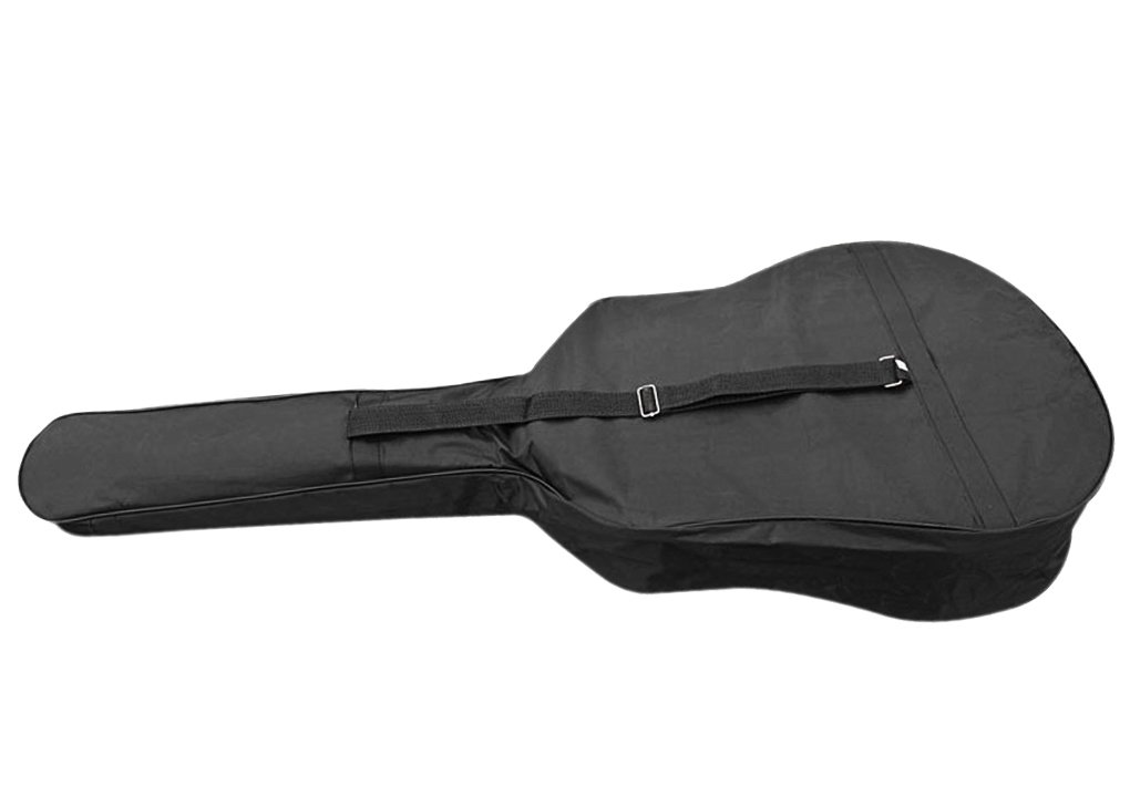 Étui De Guitare Acoustique 101,6-104,1 Cm Avec Kit Accessoires - Housse Rembourrée Résistante à L'Eau Et Chocs