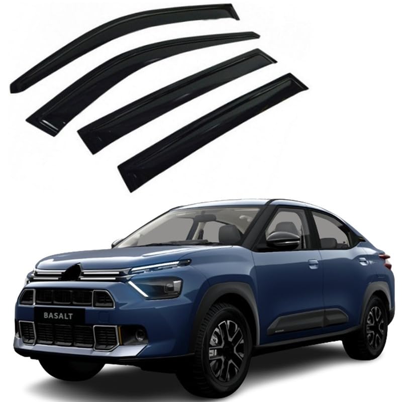 AutoDream Unbreakable Door Visor for Citroen Basalt (Set of 4)-image-11