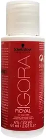 Igora Royal Água Oxigenada 60ml - 20 Volumes (6%)