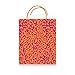 8W x 10H x 4G Euro Medium Pink Leopard Gift Bag (12/60)