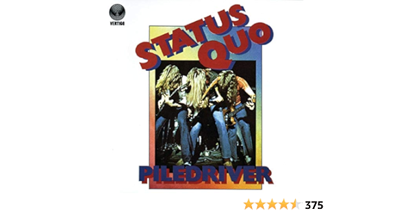 STATUS QUO☆Piledriver UK Vertigo オリジナル dalmarcontabilidade