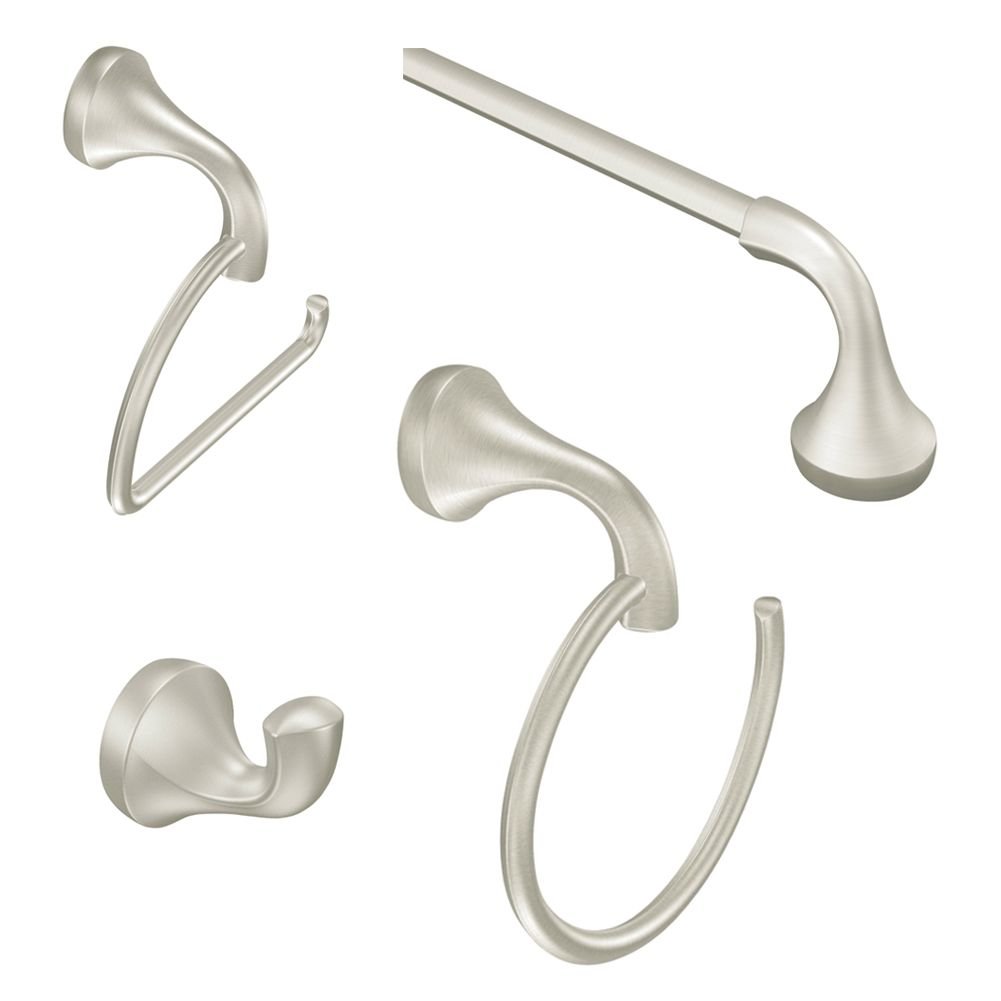 Moen l #Moen KA-EVA-4-BN Moen Eva - Kit de 4 piezas, níquel cepillado,