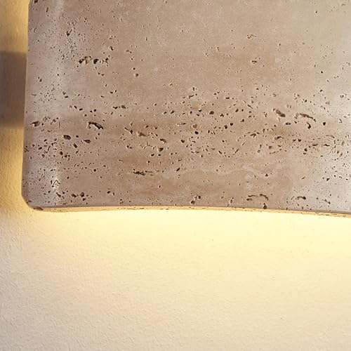 Aplique de pared rectangular con cadena de tiro para iluminar pasillos oscuros 4