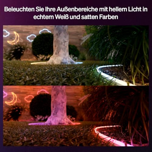 Philips Hue Neon Outdoor LED Streifen, Außenbeleuchtung, 10m – Ansicht 3